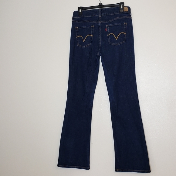 Levis 526 Slender Bootcut Jeans RARE Back Pocket Sustainable Western Womens - Picture 10 of 16